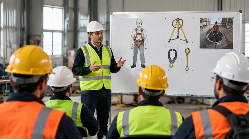 Capacitación sobre seguridad y uso de equipos de protección